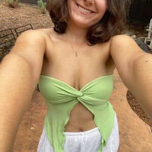 Tiger Mist Strapless Shirt